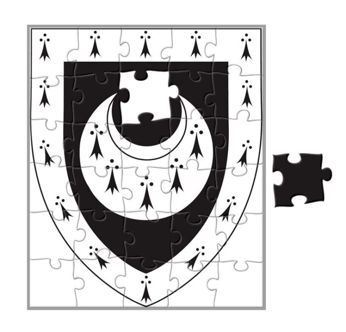 TH crest as a jigsaw