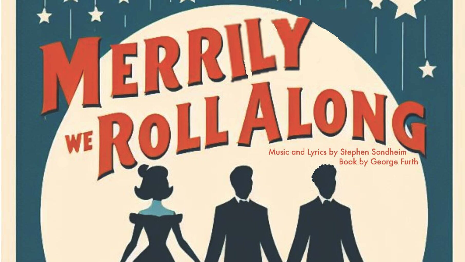 Merrily We Roll Along Music Society poster