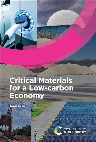 Critical Materials for a Low-carbon Economy book cover