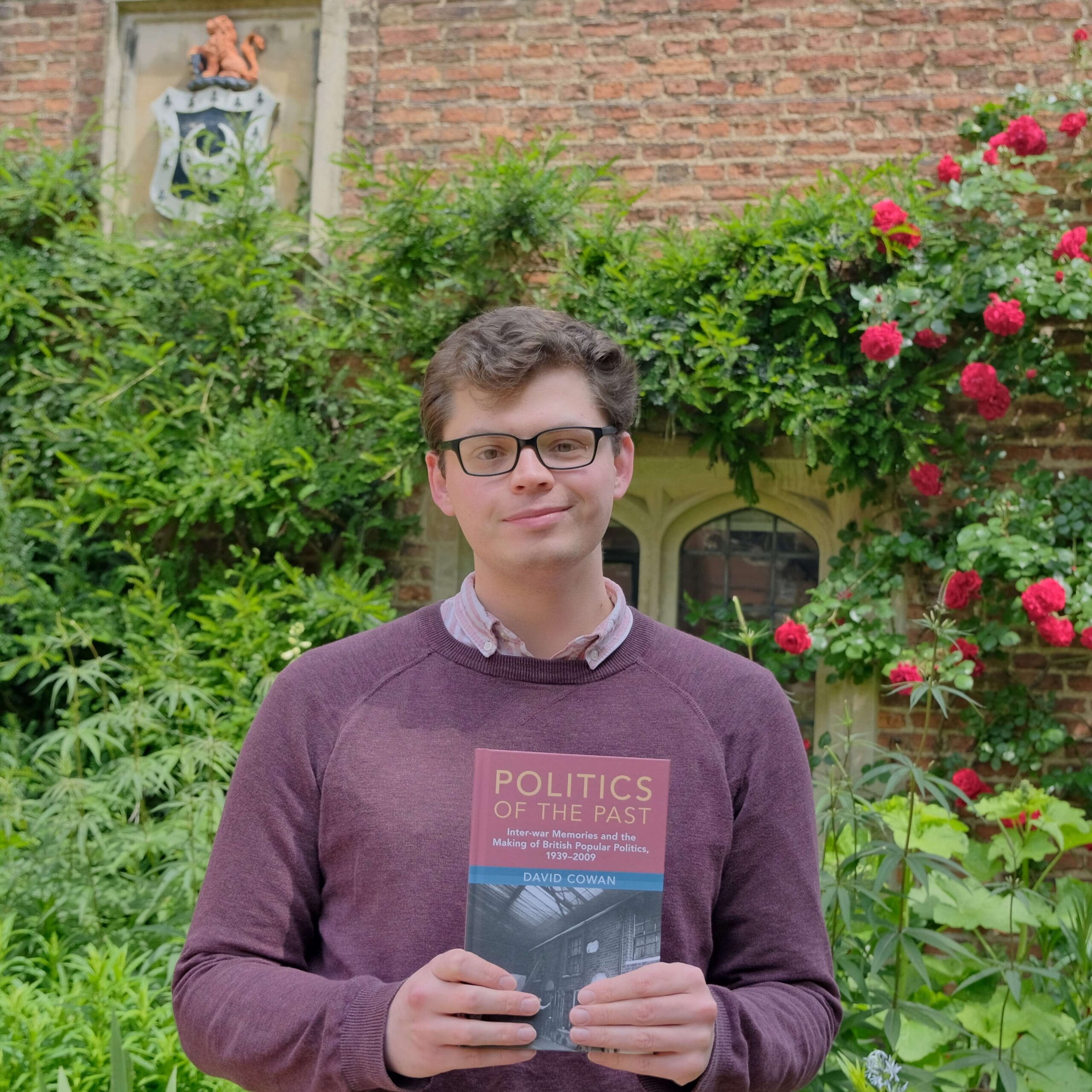 David Cowan standing outside in Trinity Hall