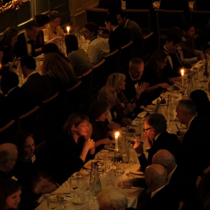 Alumni and guests gather in Hall for the THA Annual Dinner, 28 September 2024.