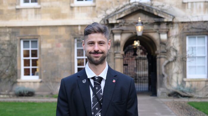 Porter Ivan standing in Front Court.