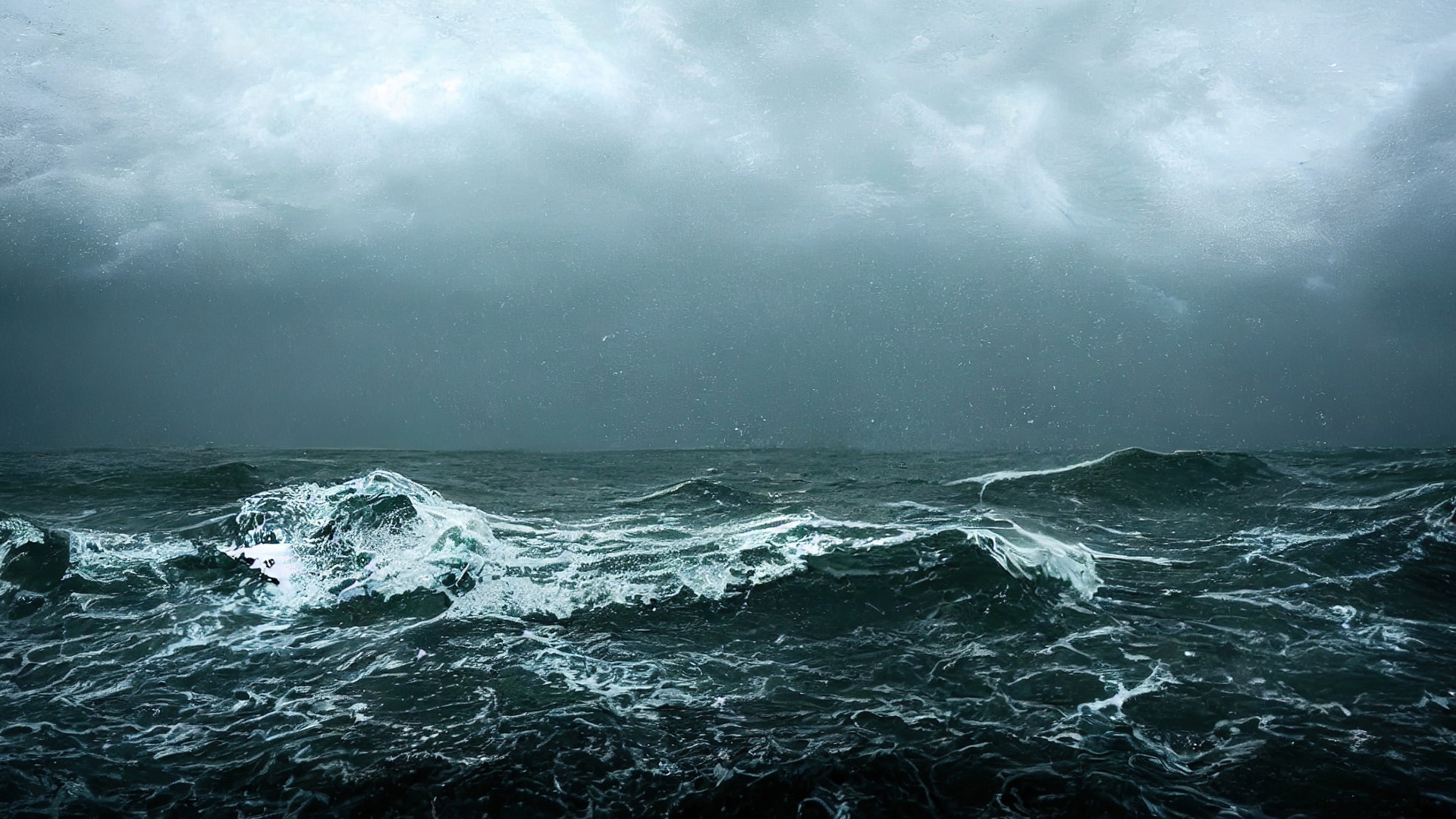 A stormy sea image to illustrate research story
