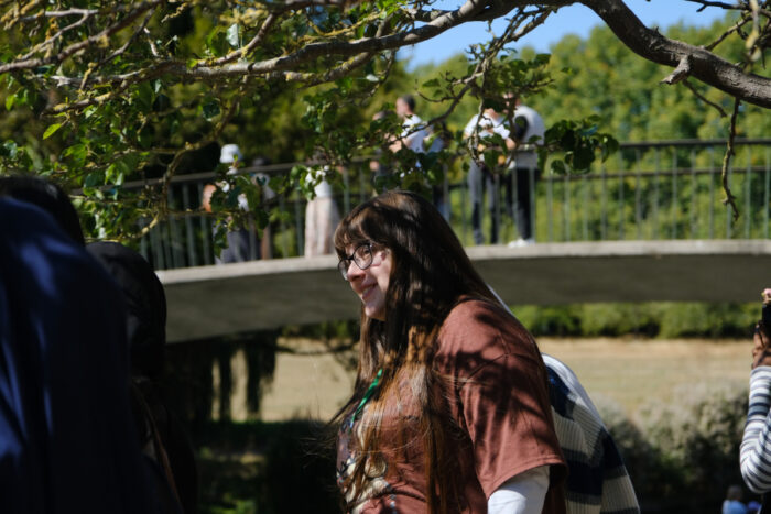 An image showing students standing by the river on the You'll Fit In residential